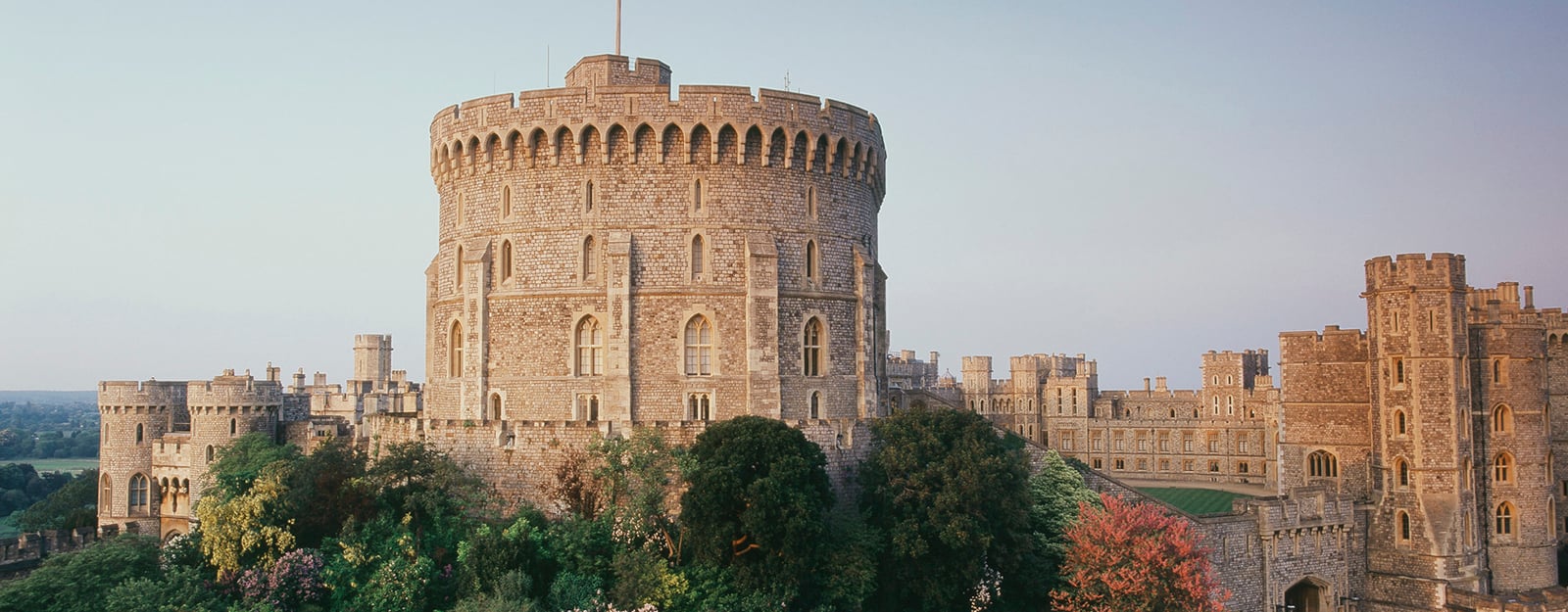 Windsor Castle's iconic Round Tower